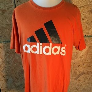Adidas short sleeve pullover graphic t-shirt